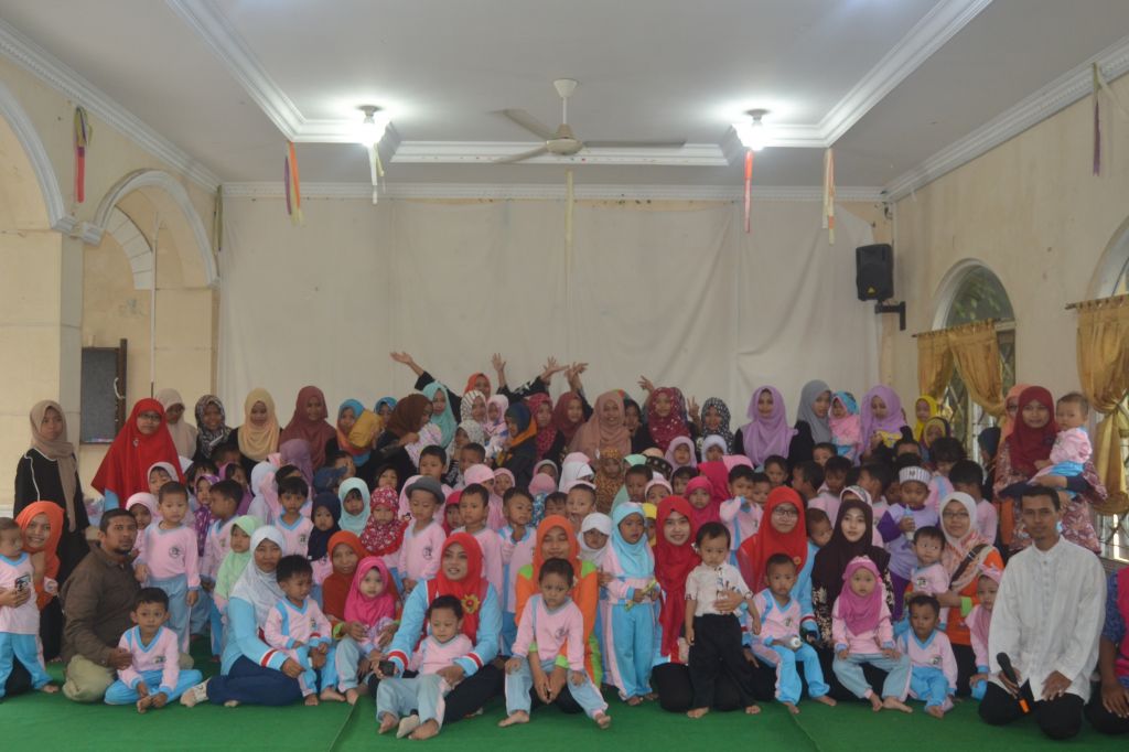 kunjungan dari salah satu paud di pekalongan ke daarul aitam